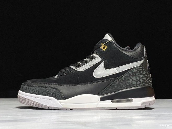 Reps TBK Jordan CK4348-007 Black Cement Grey Air 3 Tinker 0820